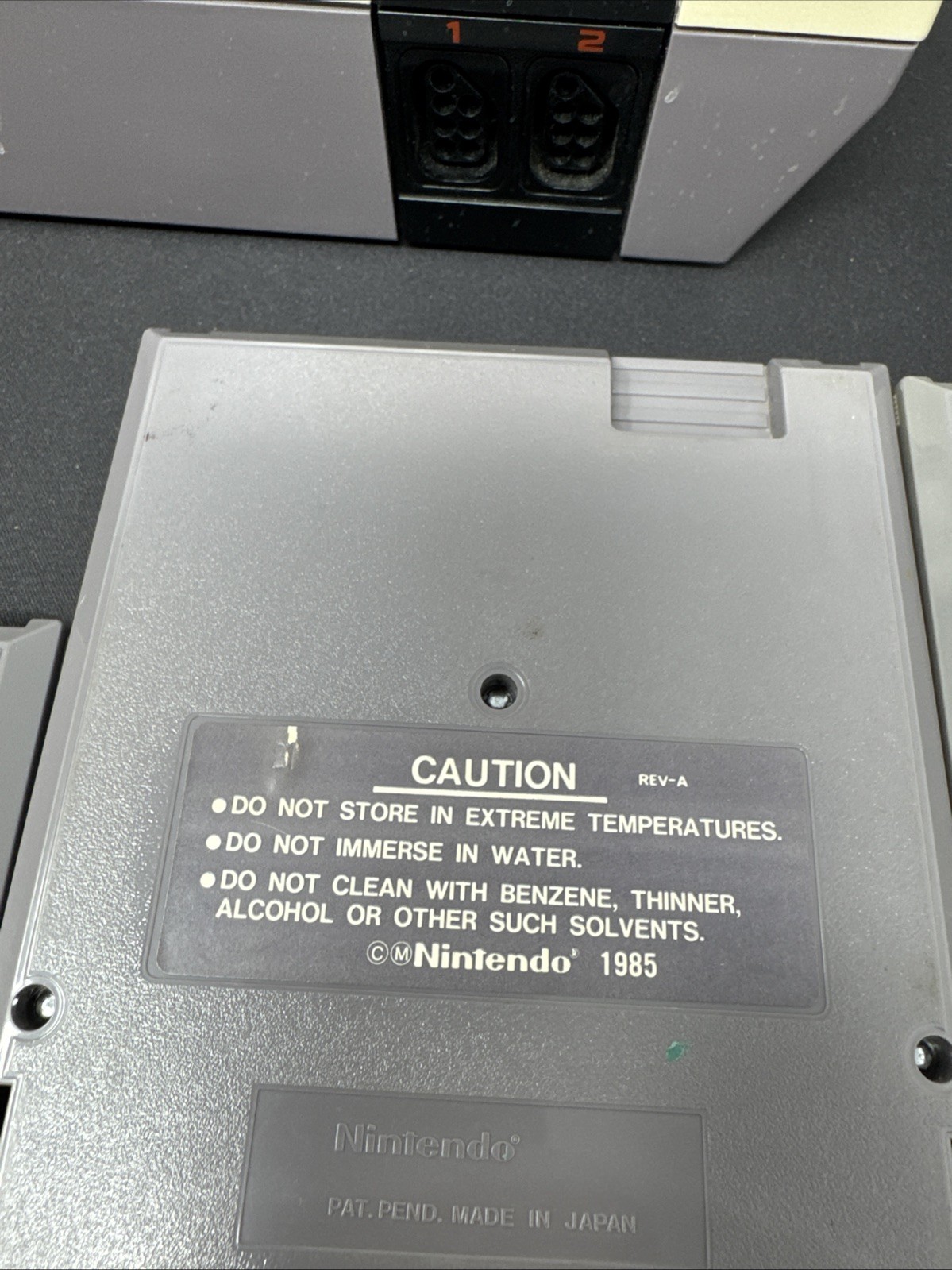 Nintendo NES Very Good Refurbished Top Loader Effect Console OEM Bundle w Games!