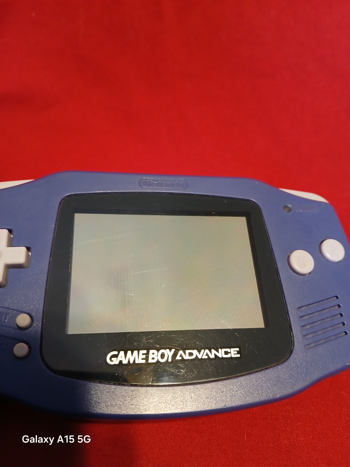Game Boy Advance – Nintendo Gameboy Advance Handheld System – Indigo With Games!