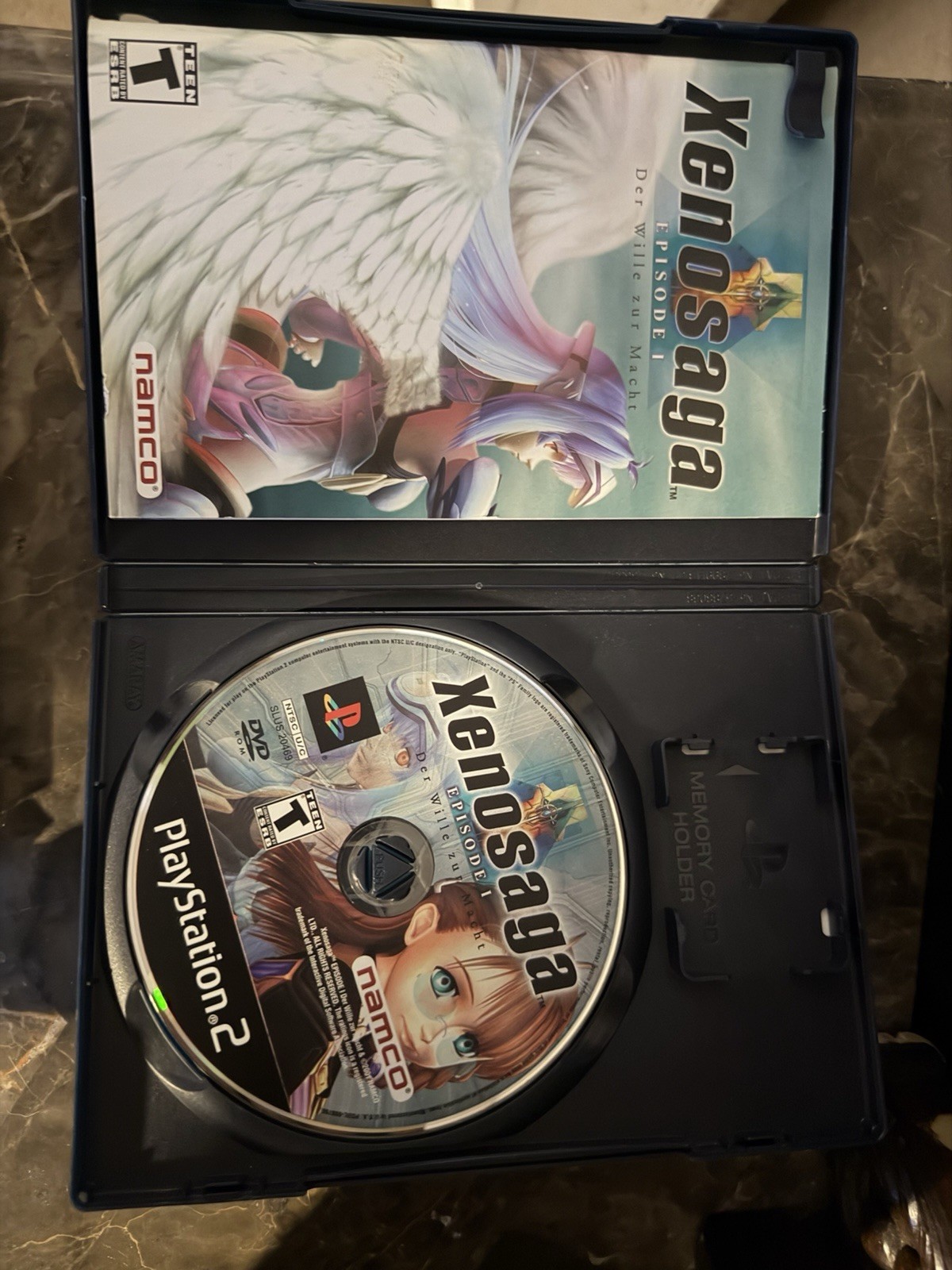 Sony PlayStation 2 Slim Console And Games CIB Xenosaga Wild arms Dot Hack
