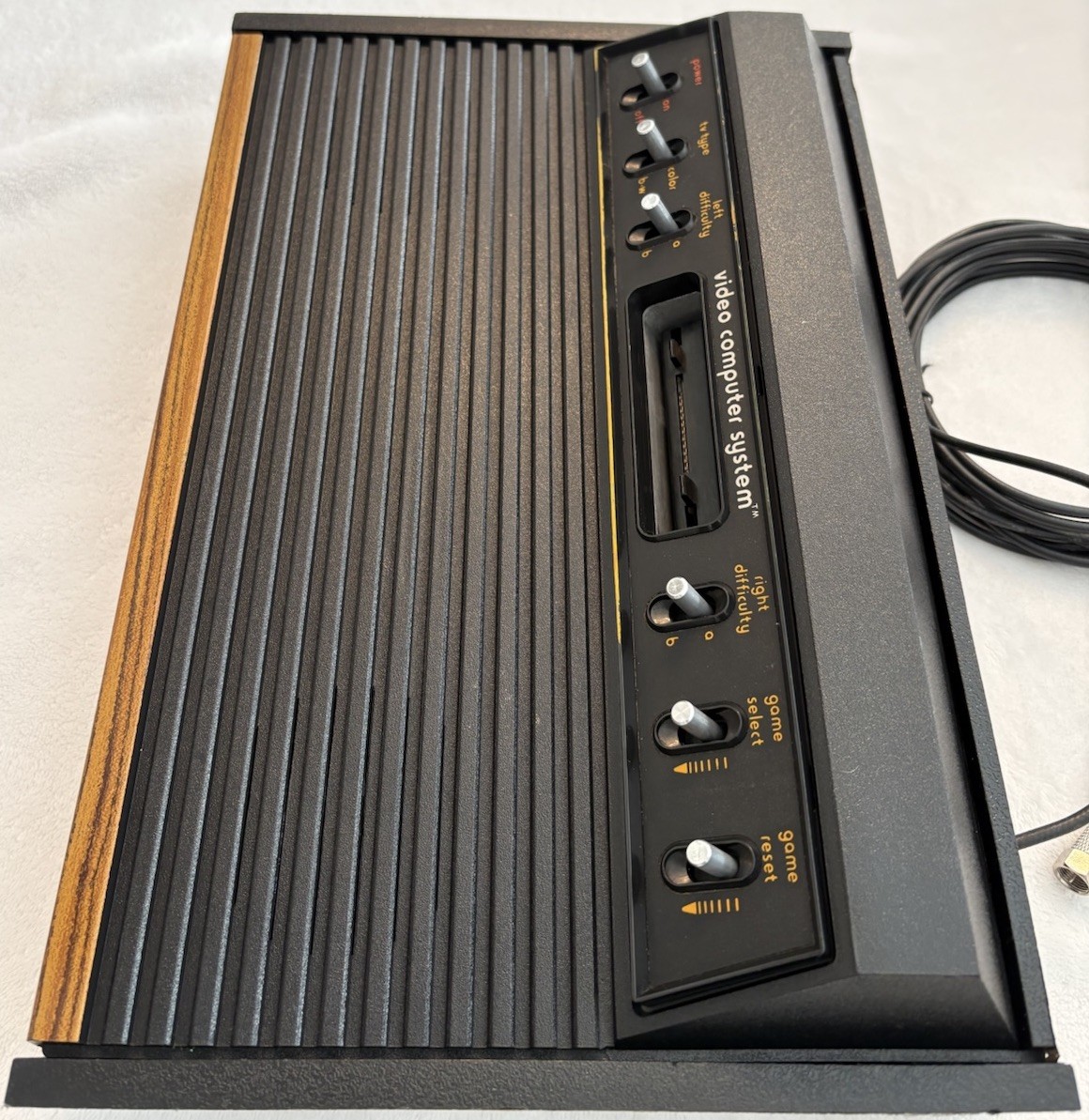 TESTED Atari 2600 Beautiful Heavy Sixer Console Low Serial Sunnyvale USA – Video