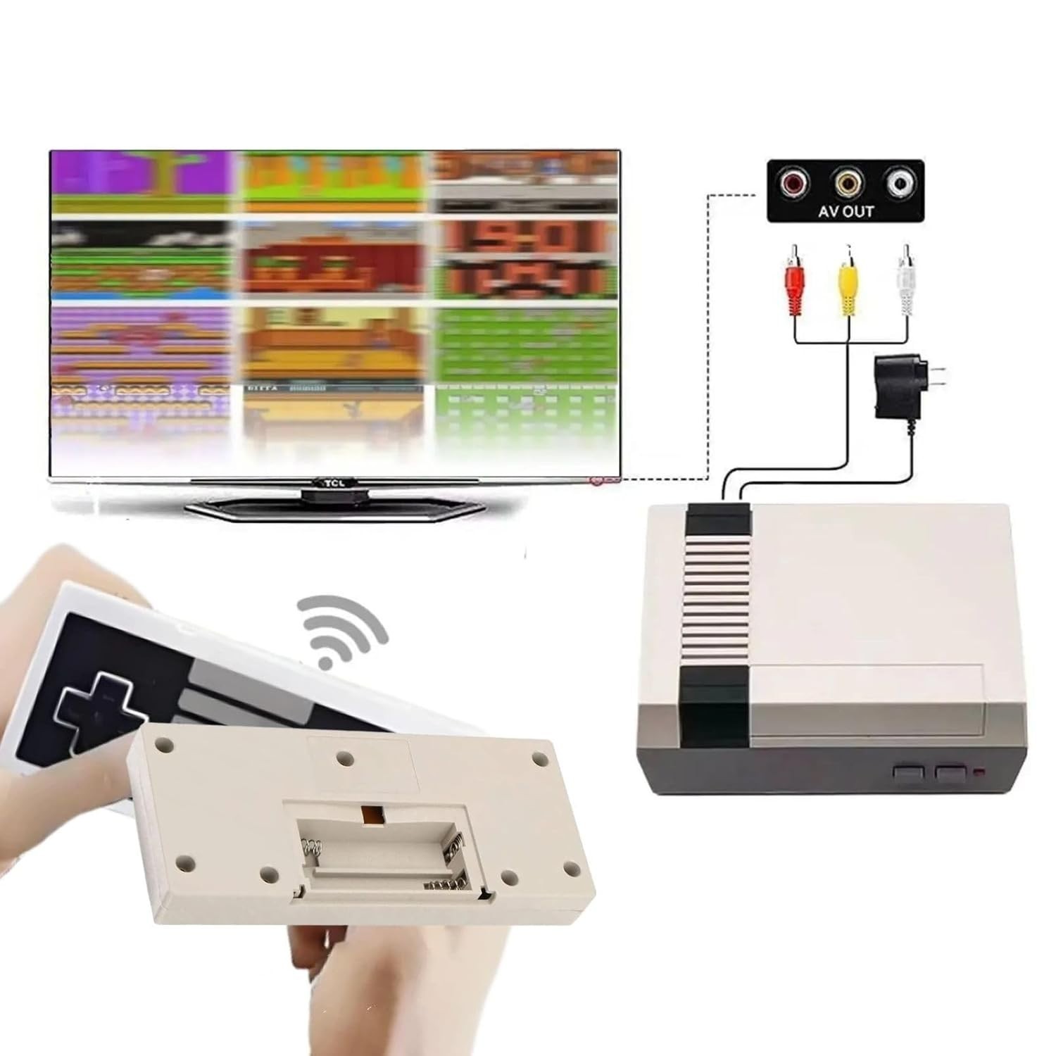 Ultimate Retro Game System: 800 Games, Dual Wireless Controllers, & 1080p Output