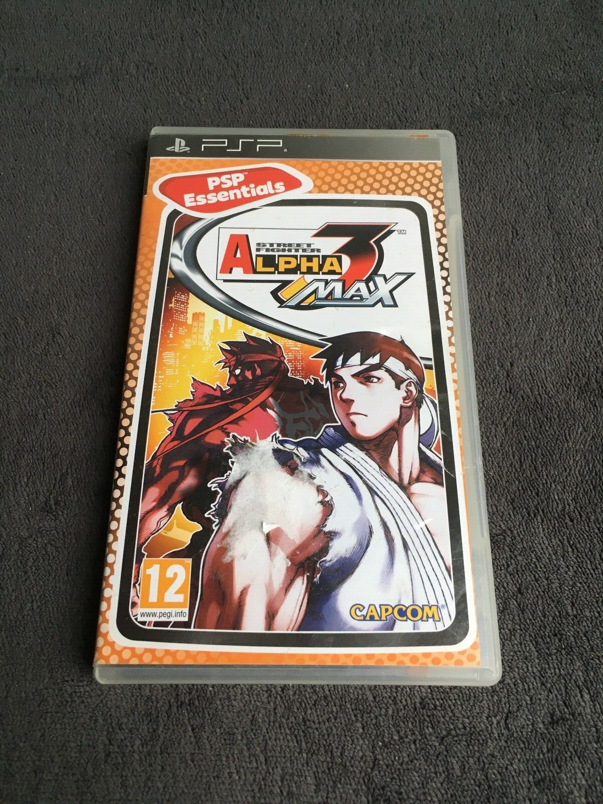 PSP Street Fighter Alpha 3 Max PAL Fr Very Good Condition