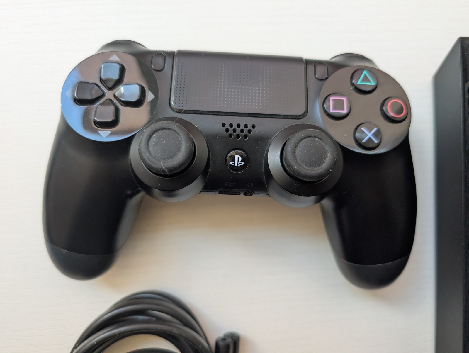Sony PlayStation 4 PS4 Console Black CUH-1001A 500GB Bundle FW 9.03