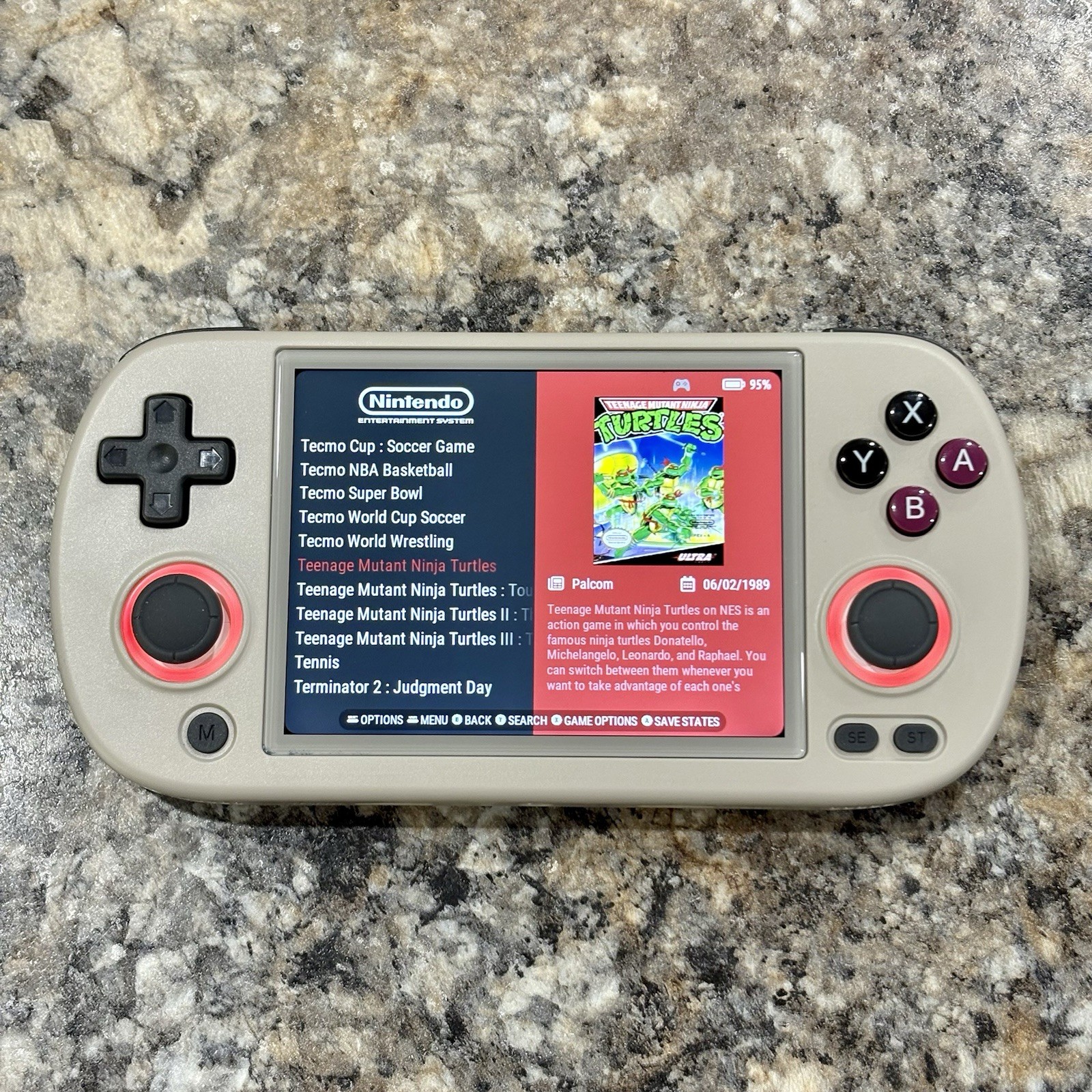 New Anbernic RG40XXH Gaming Handheld New 64GB Card Custom RG40XX H Ready To Play