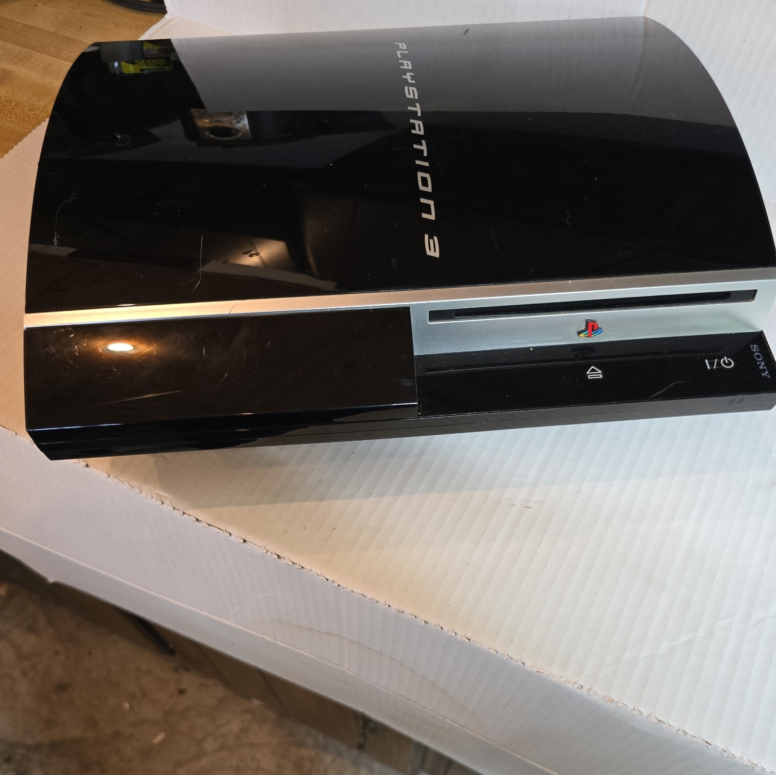 Sony PlayStation 3 Fat PS3 Console CECHG01 -SOLD AS IS parts or repair