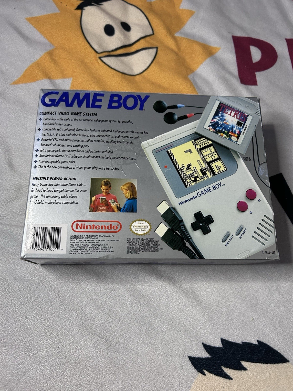 game boy console dmg-01 With Box And Manual Not Working Or Cib