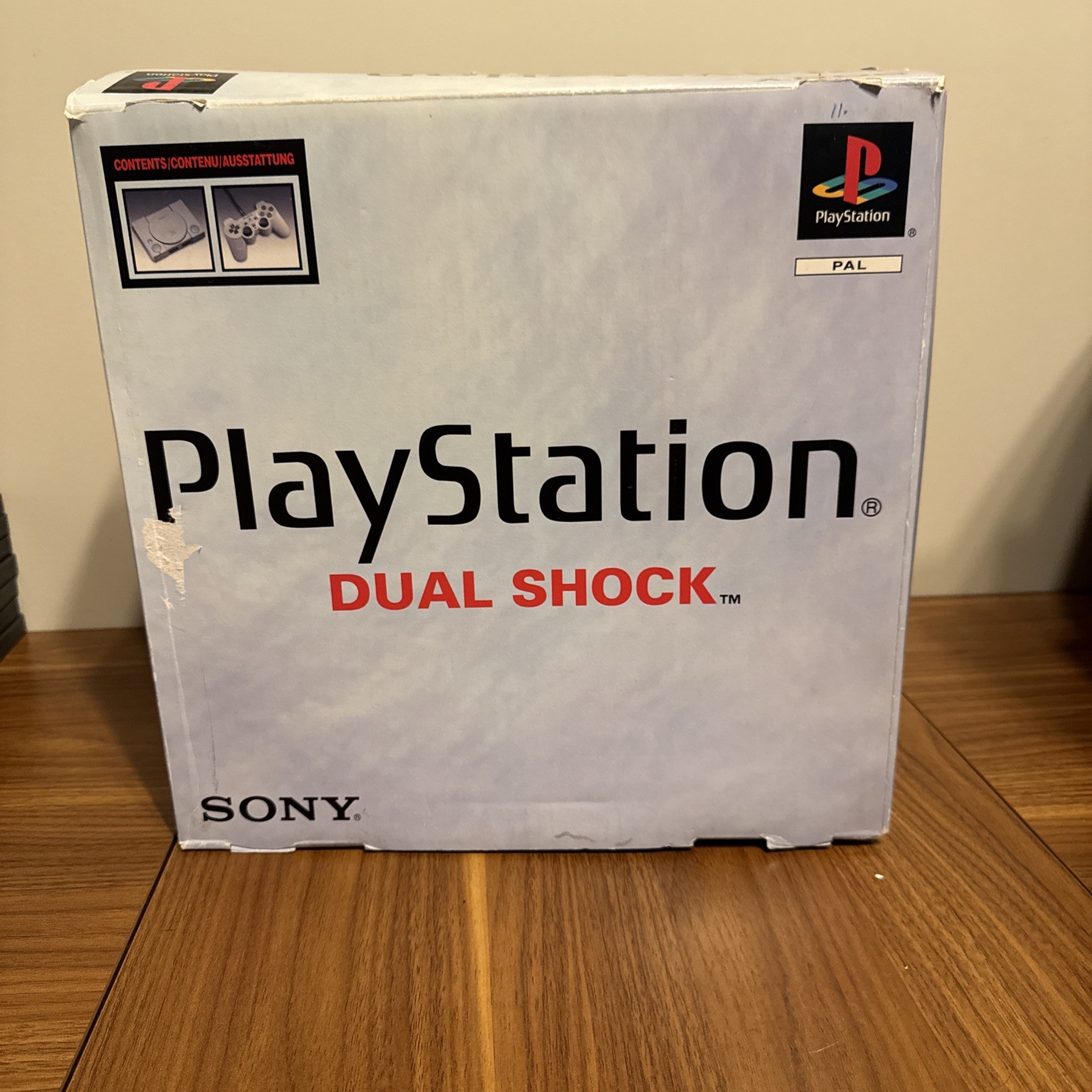 PlayStation 1 PAL Version Open Box Console Untested