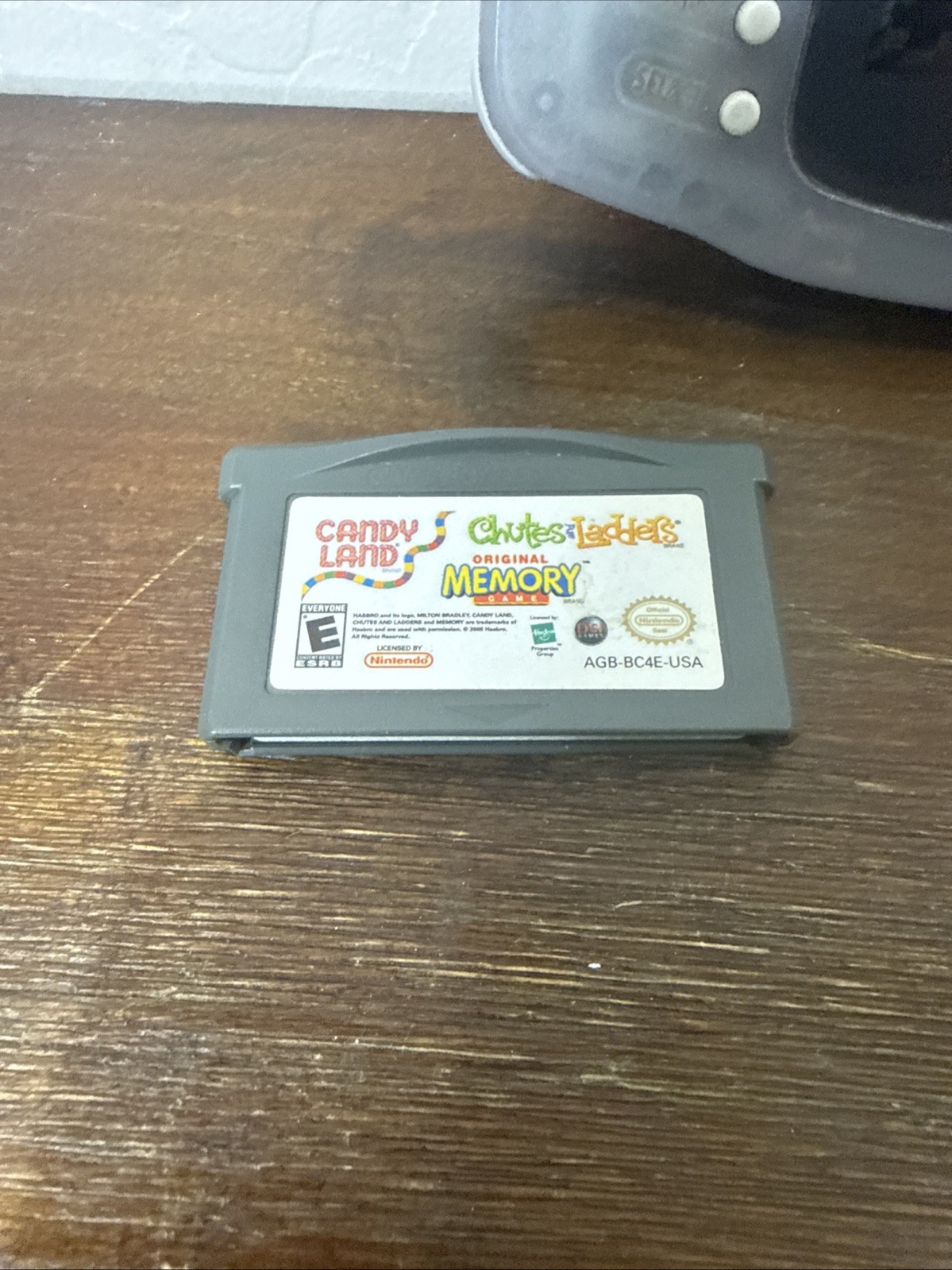 Nintendo Gameboy Advance Clear Glacier with 3 Games – Tested