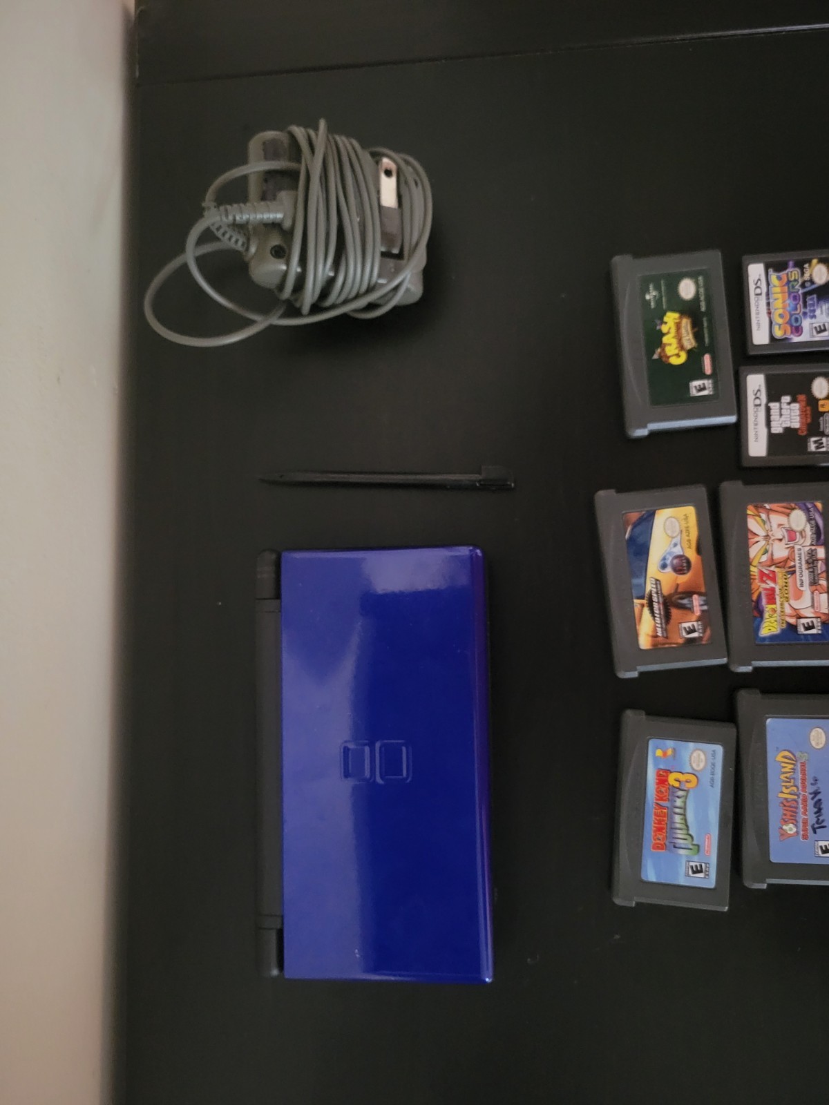 Nintendo DS Lite Bundle with Games, Charger & Stylus – Complete Set