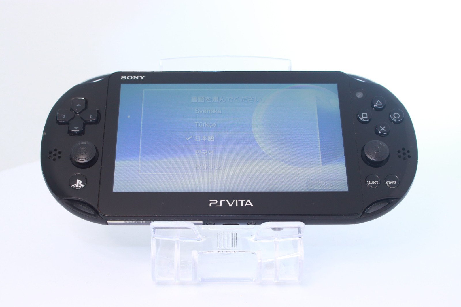 JP Game PS Vita PCH-2000 Black [ Rank：B]