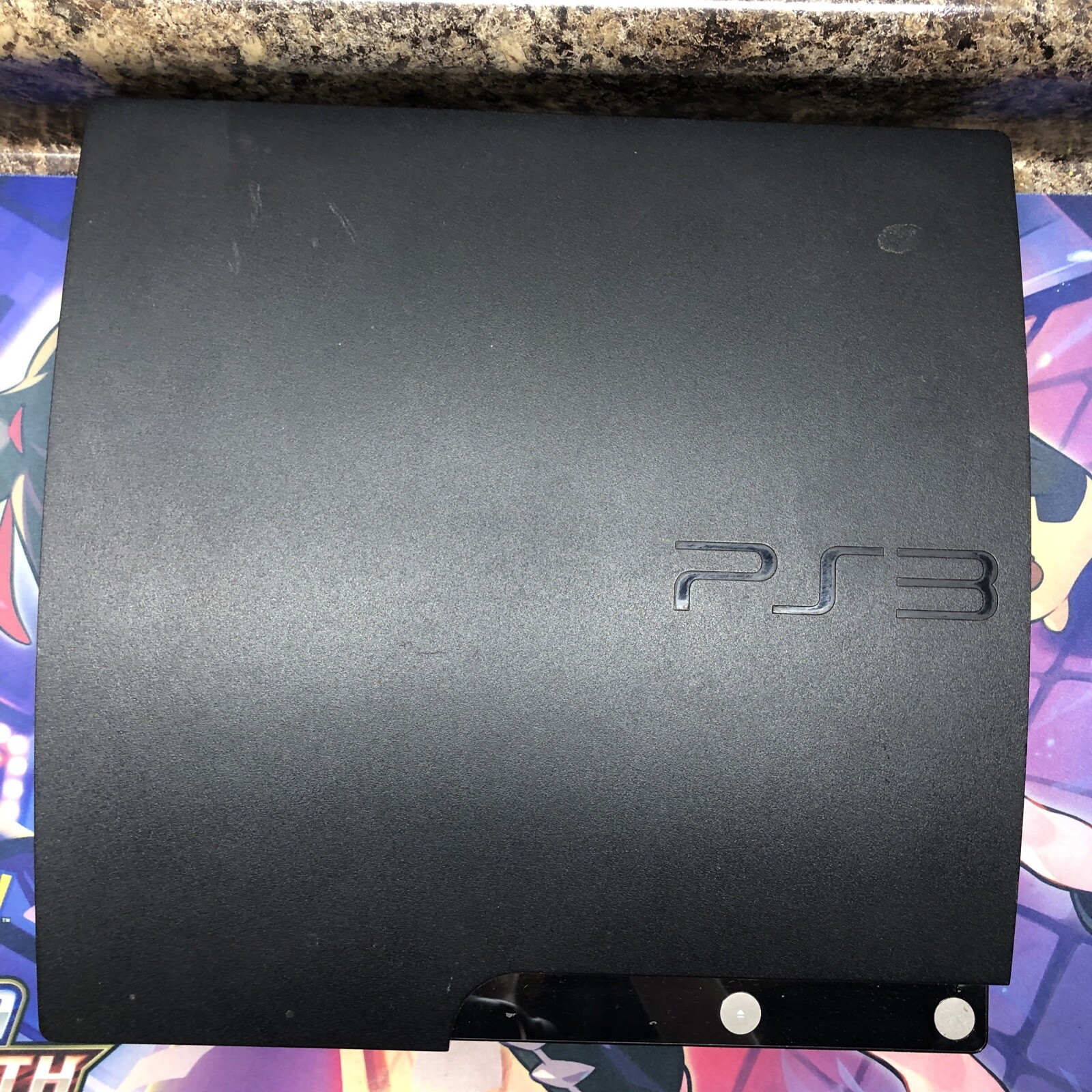 Sony Playstation 3 Slim 150 GB Console Controller, Cables, & 5 Games PS3 #ML37