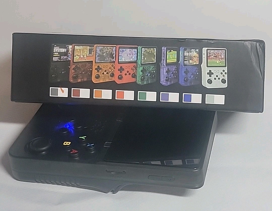 64GB, R36S Retro Handheld Video Game Console 25003 Games Available 3.5″Screen