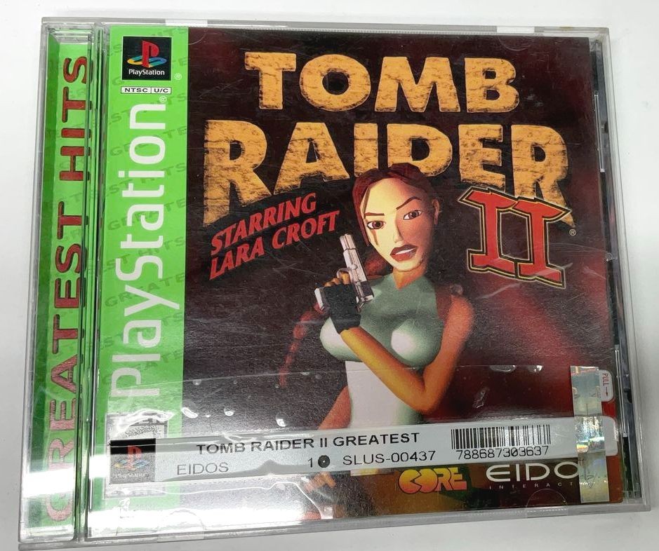 Lara Croft Tomb Raider II Greatest Hits Sony Playstation