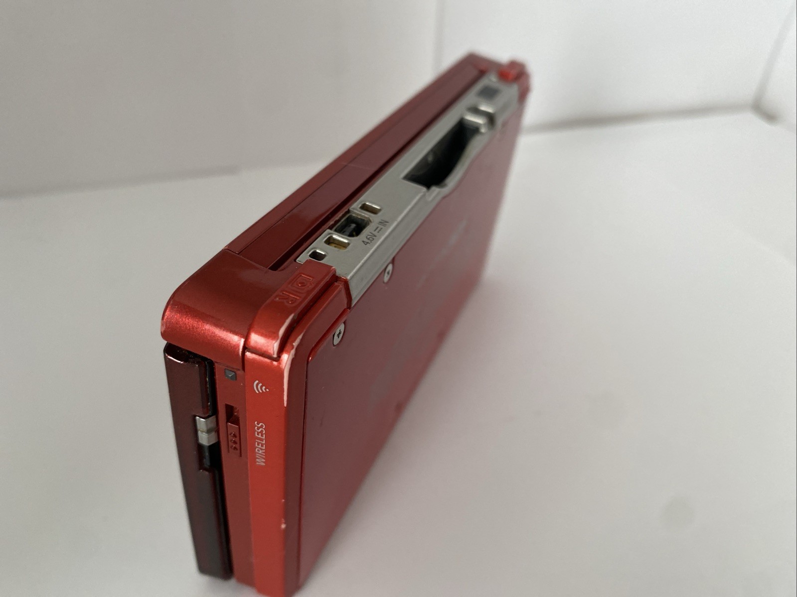 Nintendo 3DS Handheld System Flame Red Working Great Condition North American