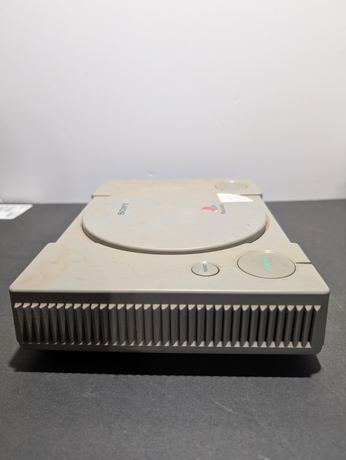 Sony PlayStation 1 PS1 SCPH‑7000 Japan NTSC‑J Console For Parts/Repair Yellowing