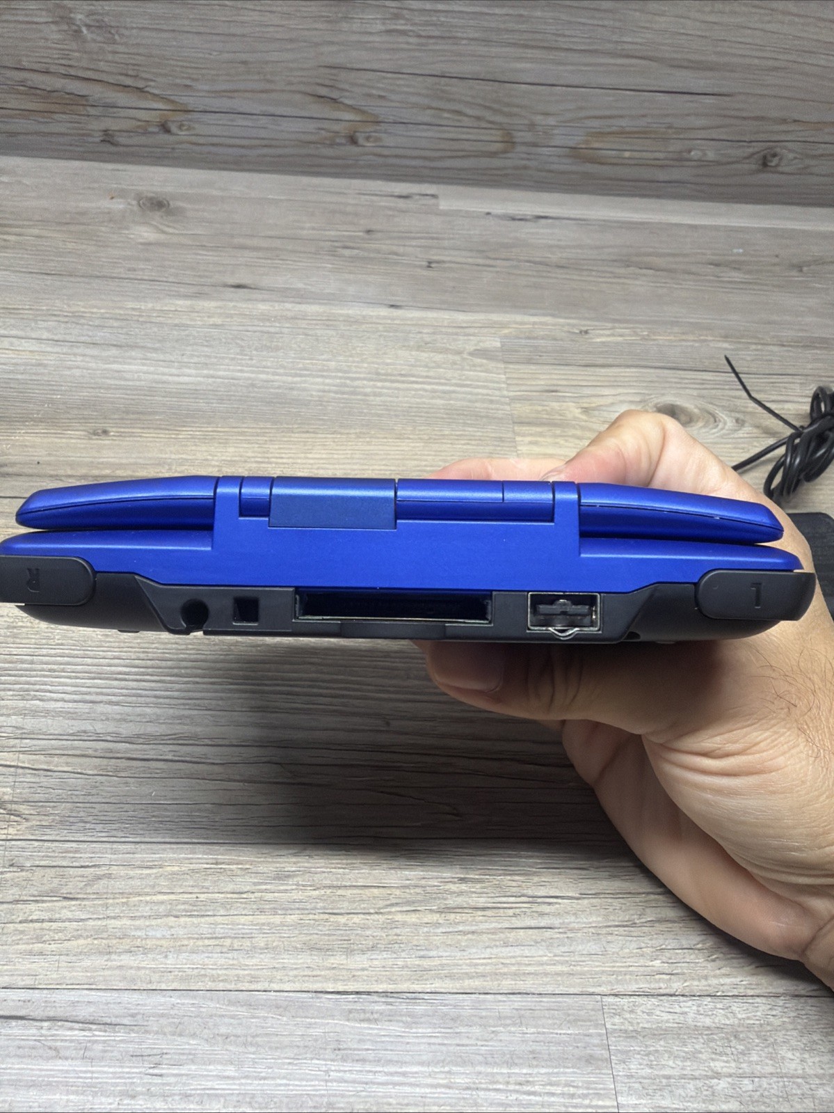 Nintendo DS Model NTR-001 w/ Charger – Original Cobalt Blue – Tested READ !!!!!!