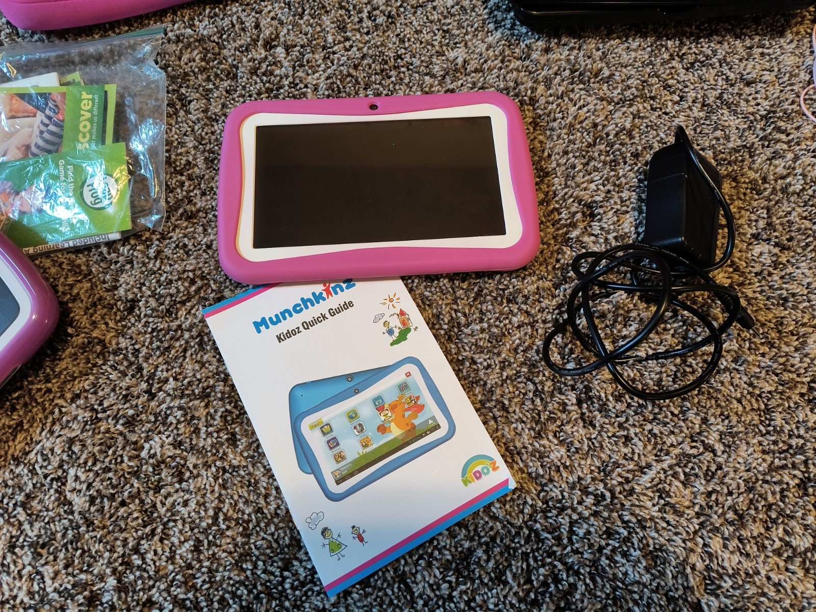 Children’s Electronics Bundle – Leapfrog Leap pad – DVD Player – Headphones