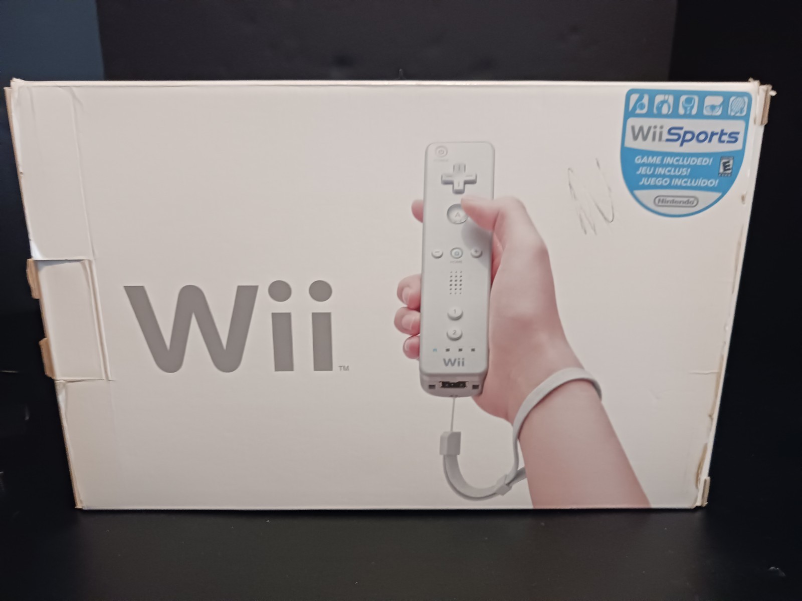 Nintendo Wii Console White Complete In Box CIB with Wii Sports Bundle – Tested!