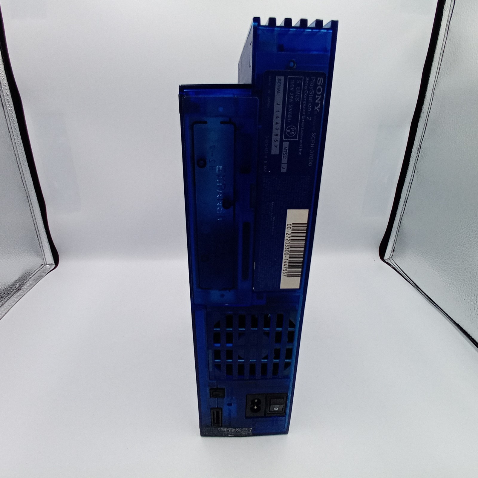 PS2 PlayStation 2 Console Ocean Blue SCPH-37000 Boxed Manuals Remote Japanese