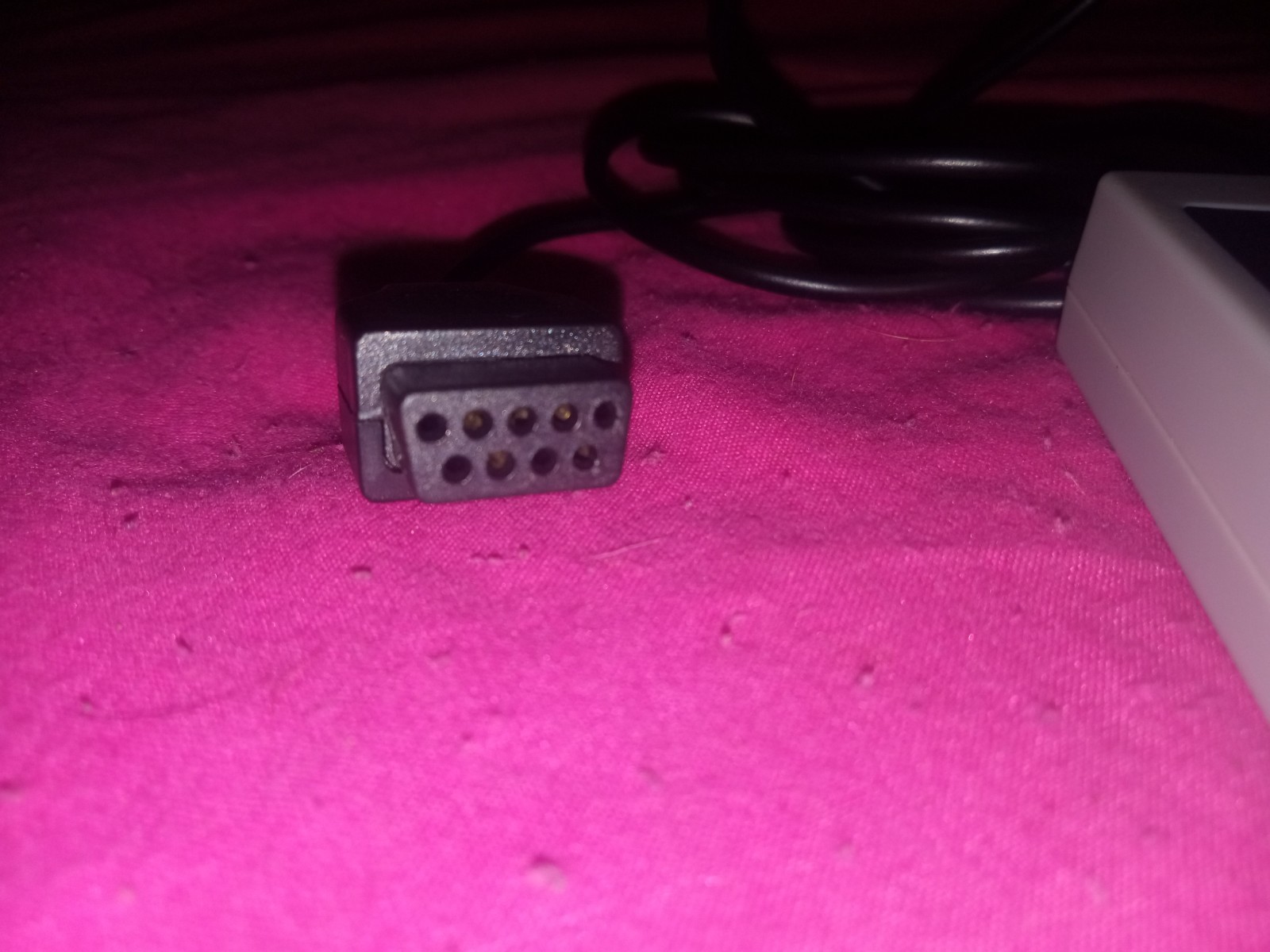 2 Generic Nintendo NES Classic Controller, 4 Buttons with 9 prong connection