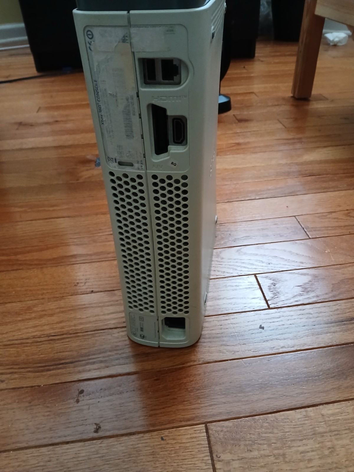 x box 360 with black and white controller
