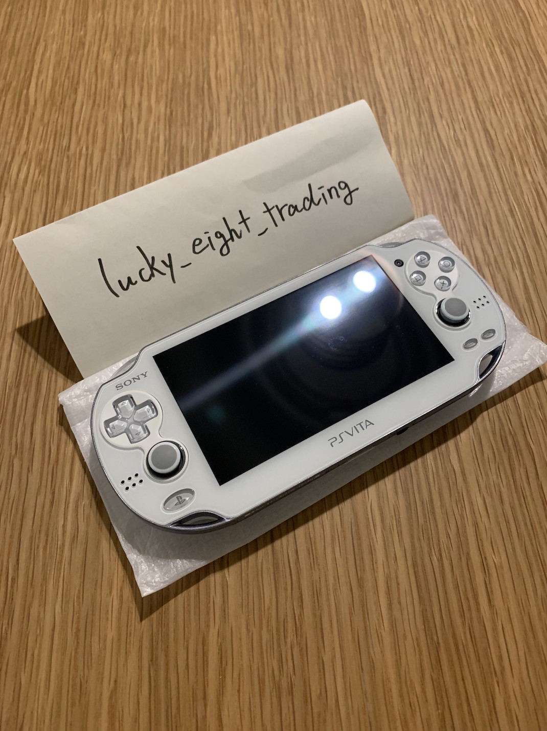 PS Vita Crystal White PCH 1000 ZA02 Console Charger PSV Fat [CC]