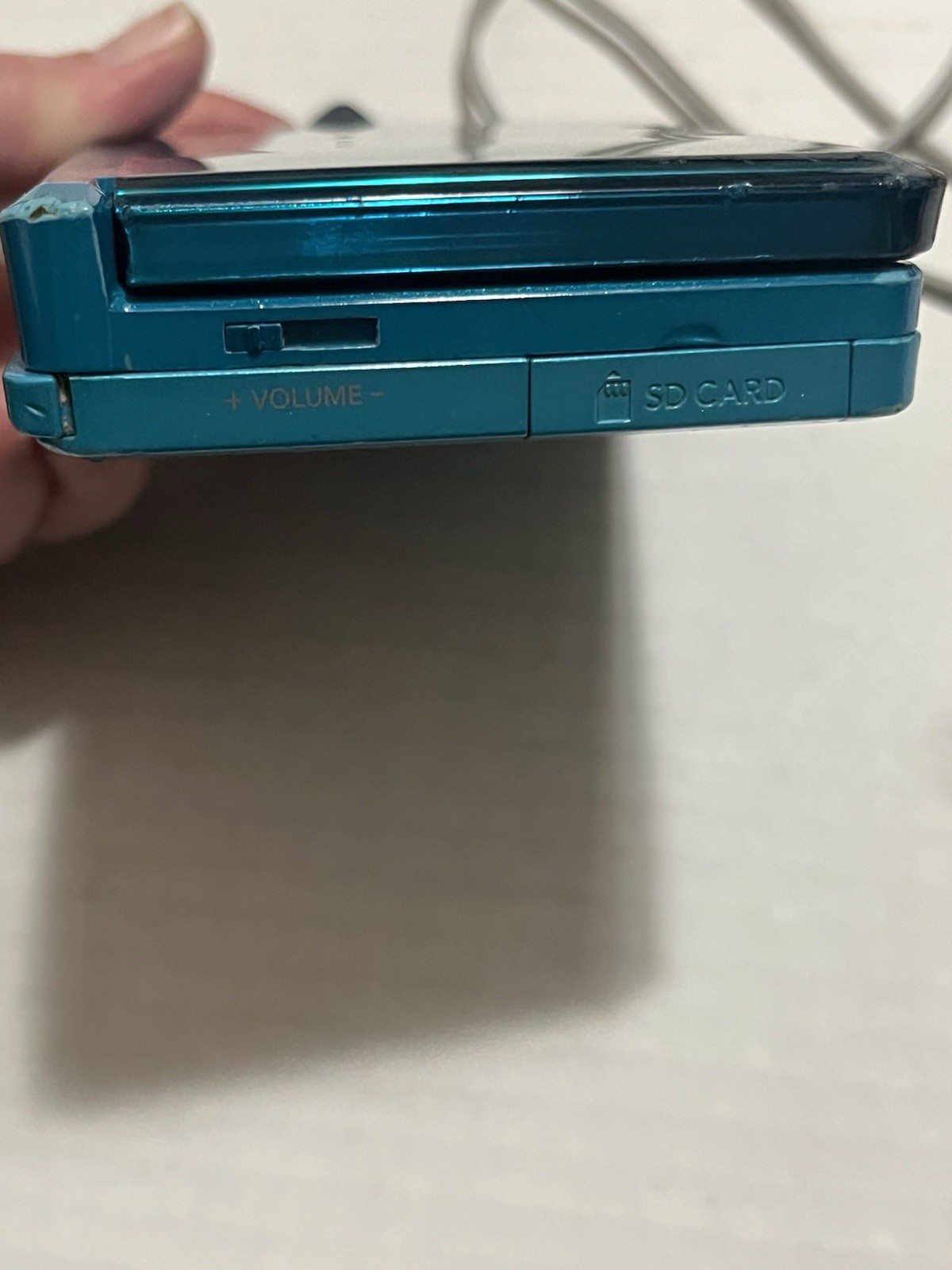 Nintendo 3DS CTR-001 Aqua Blue Handheld Video Gaming Console – For Parts