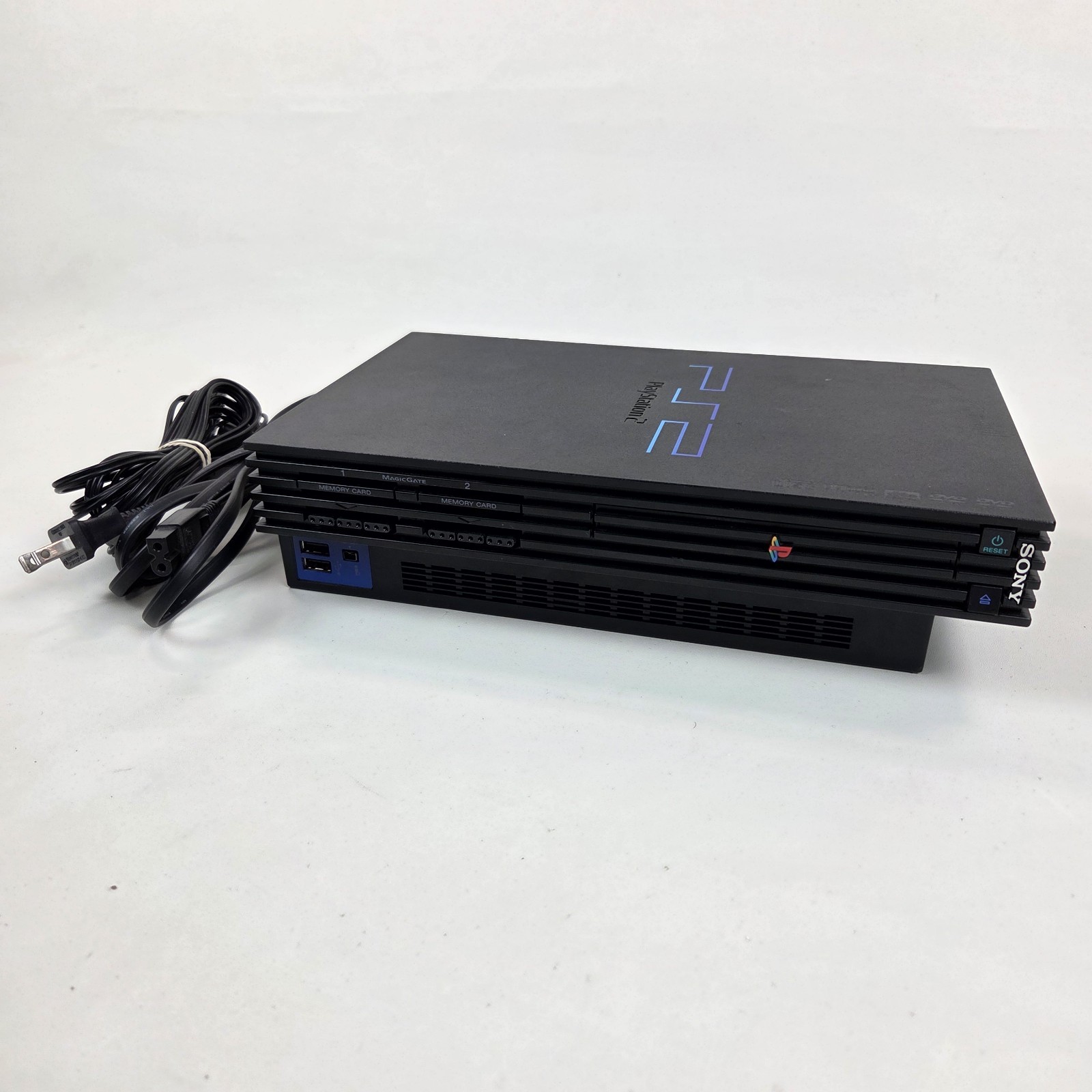 Sony PlayStation 2 PS2 Fat Console SCPH-30001 🎮 ~ Tested & Working ~ W/ Cables