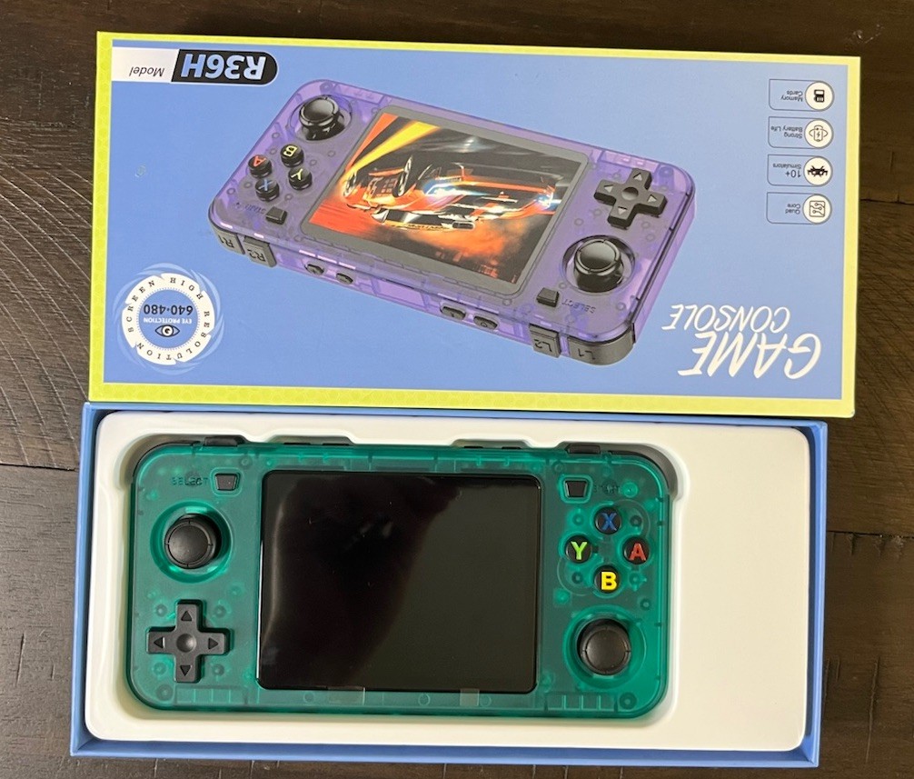 R36H Handheld Game Console 2026 Model 128gb – Ships Fast