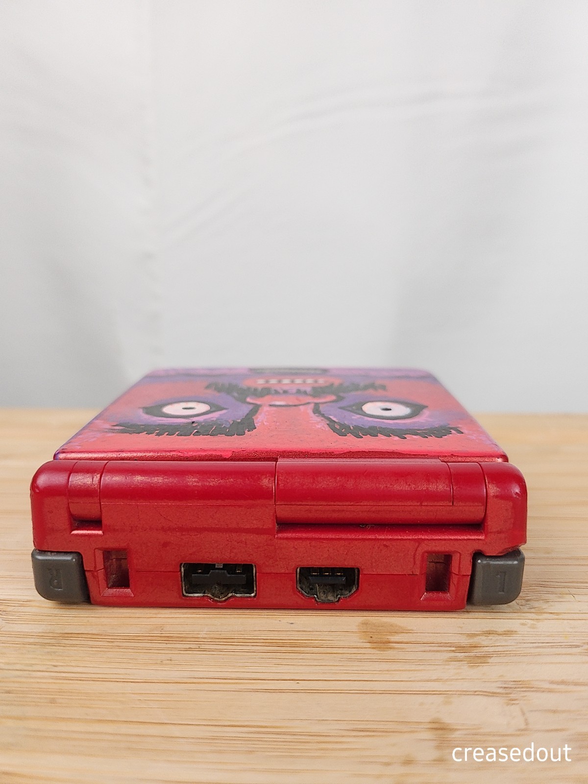 Nintendo Game Boy Advanced SP AGS-001 Red Painted Console Tested with Charger