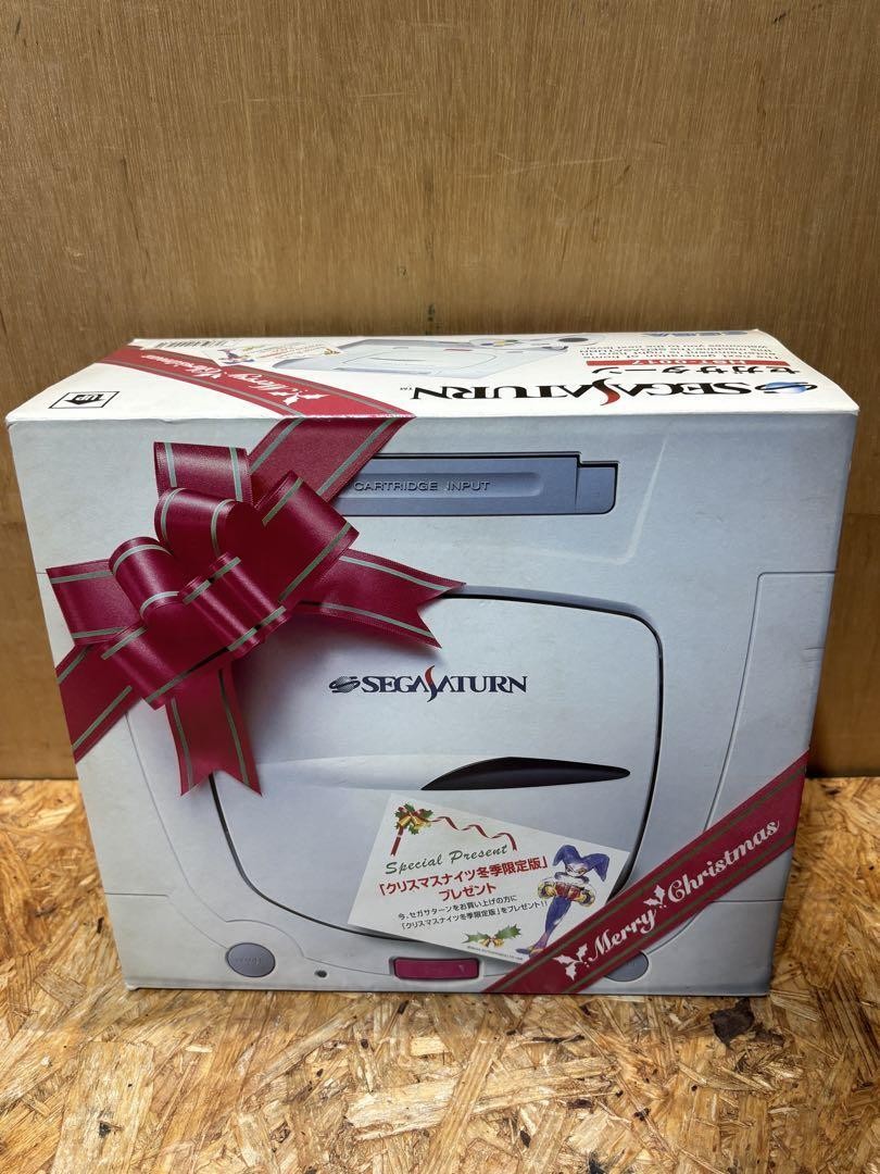 Sega Saturn WHITE Christmas Nights Console System Boxed HST-3220 64019426 NTSCJ