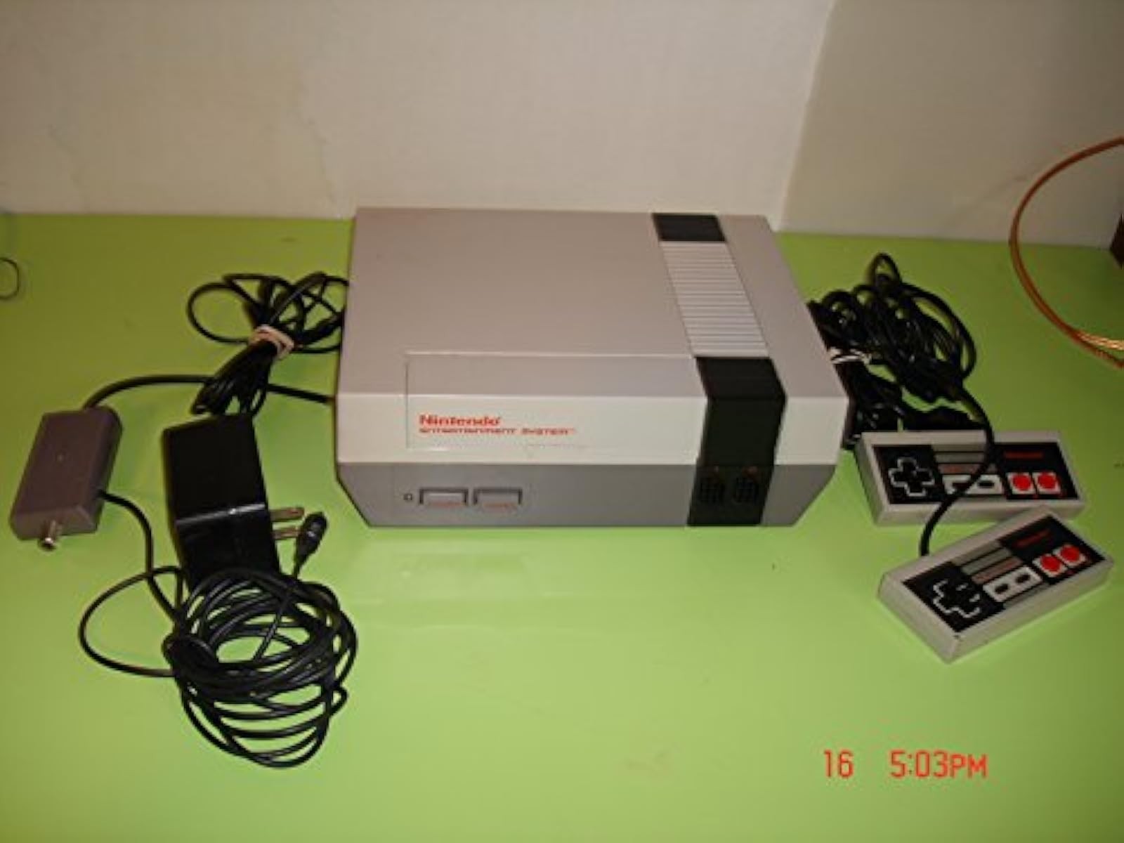 NES System: Video Game Console Bundle Zapper Gun And Game Very Good 6Z