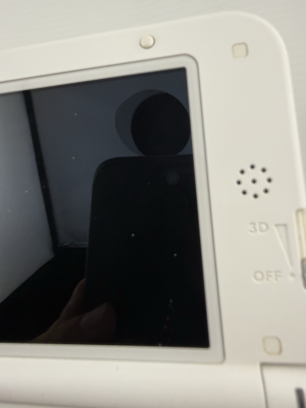 Nintendo 3DS XL LL Pearl White Excellent Condition Region Free