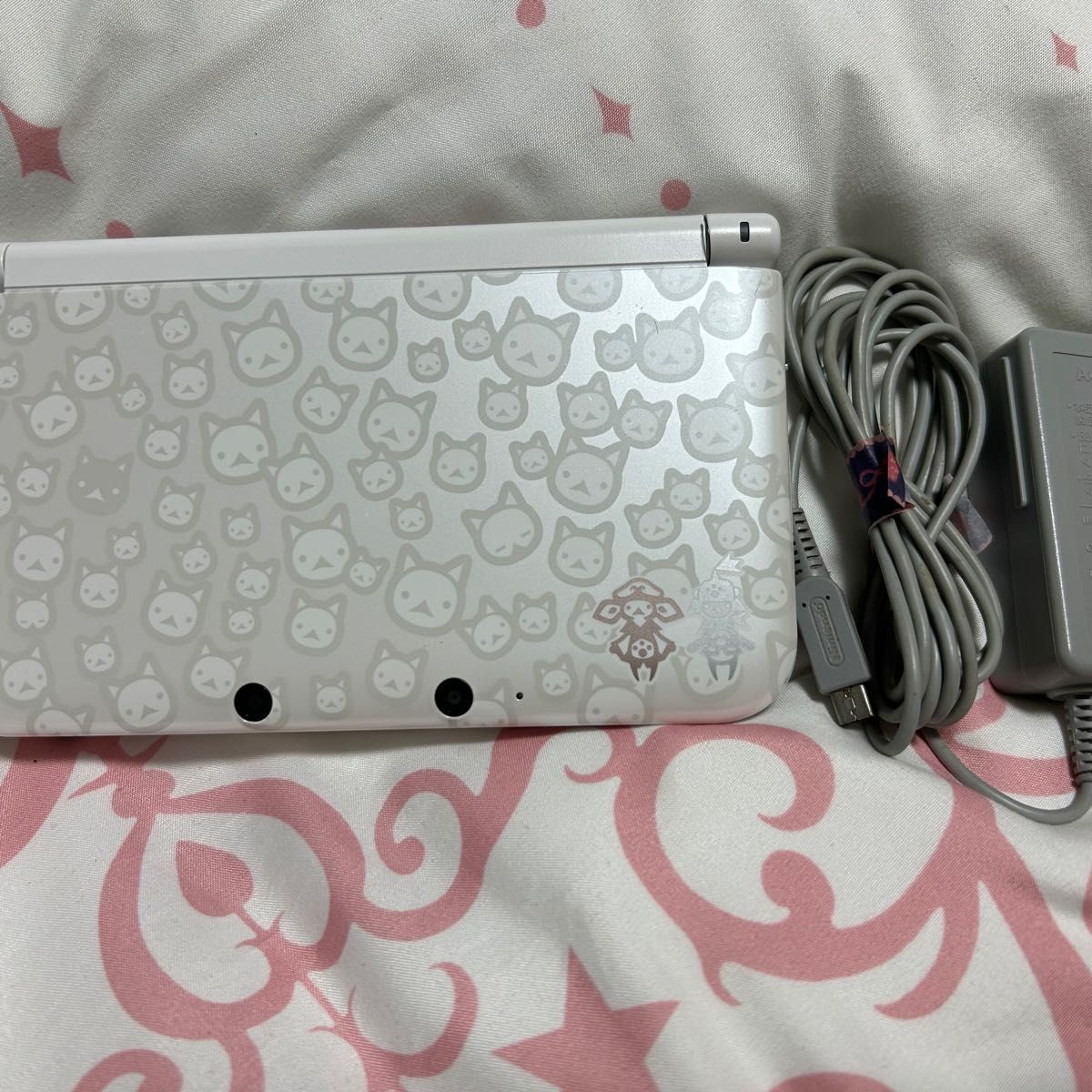 Nintendo 3DS XL LL Monster Hunter 4 Special Pack Airou White Boxed Japan Tested