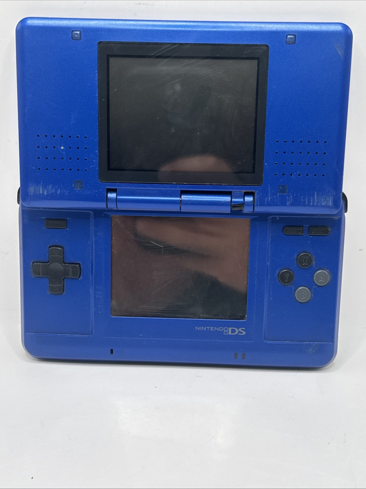 Nintendo DS Original NTR-001 Cobalt Blue Handheld Console Untested Parts Repair