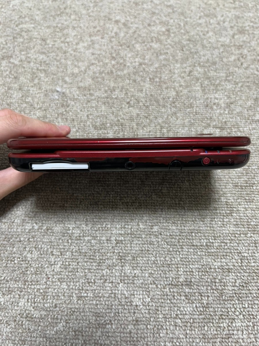 New 3DS LL XL Metalic red Japan Nintendo Console region Japanese B884