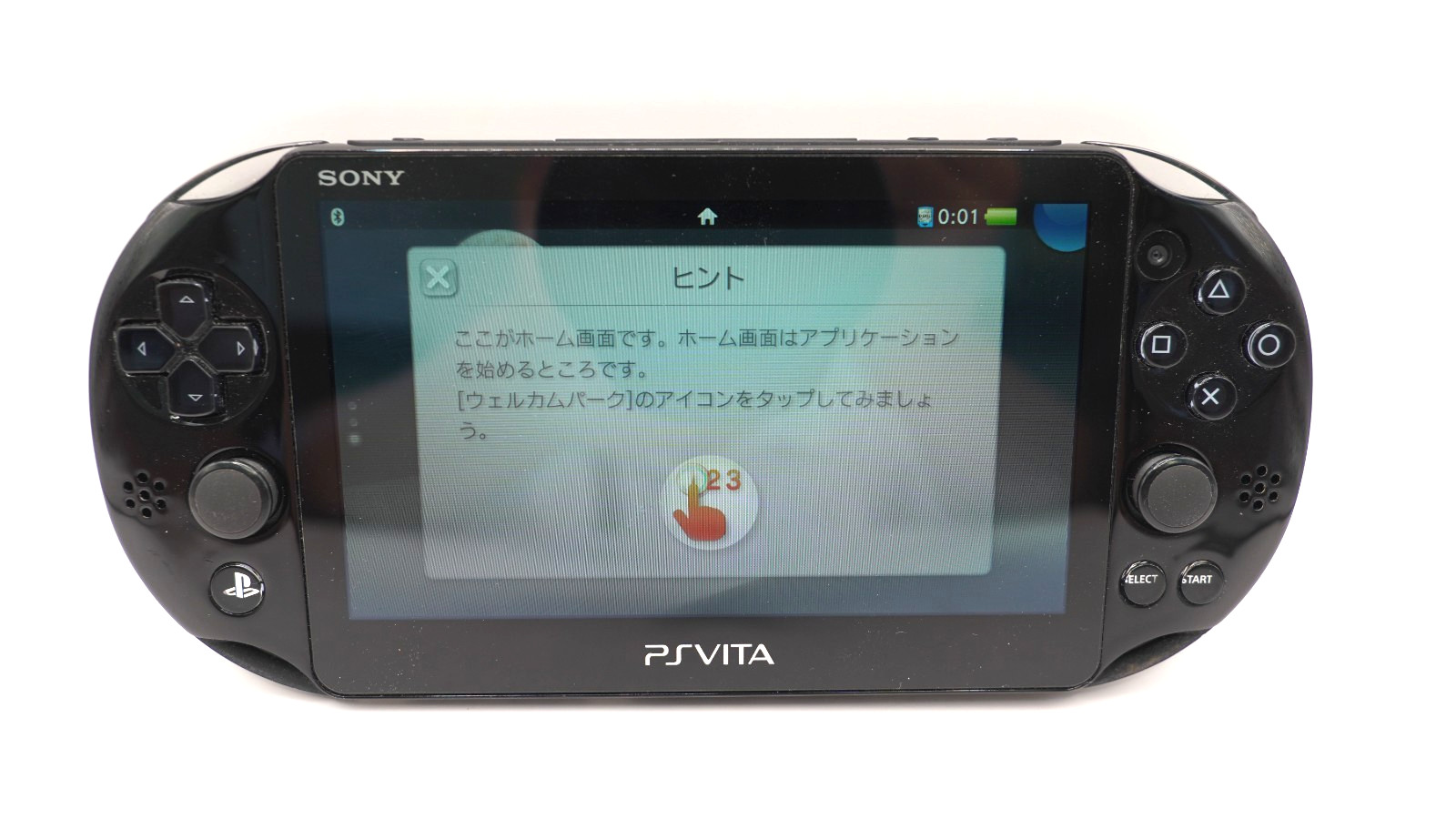 Sony PS Vita Slim PCH-2000 Black + 4 Games + 8GB Memory Card Tested Japan
