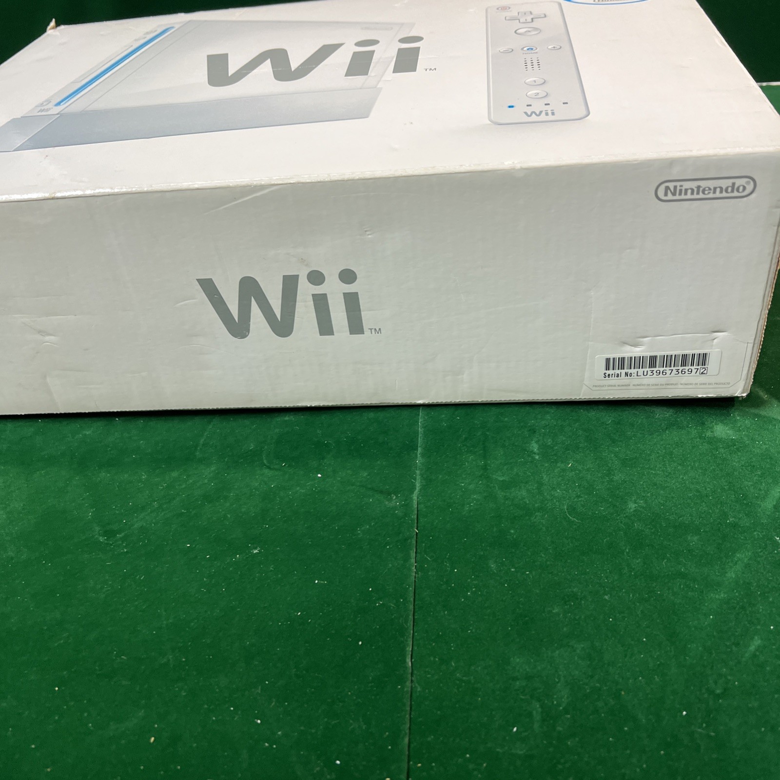 Nintendo Wii Sports Console (White) Wii System Bundle Open Box