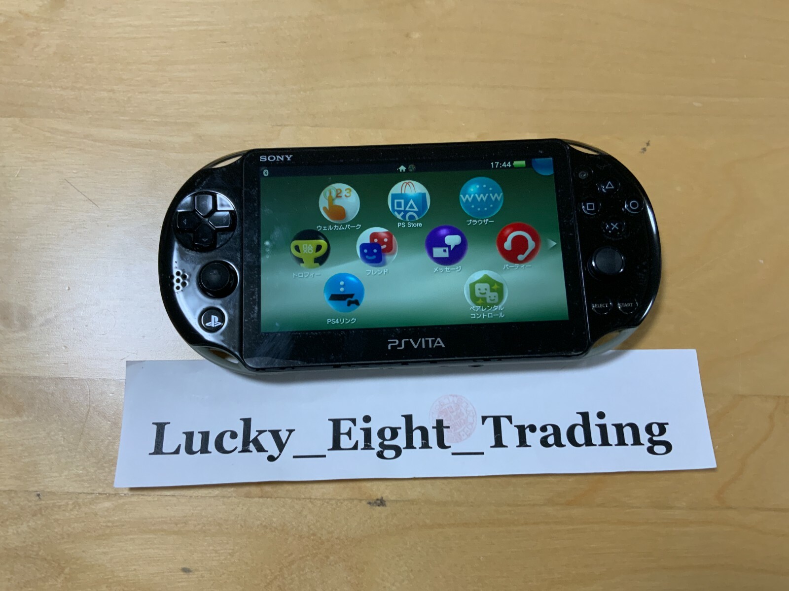 PS Vita Khaki Black PCH 2000 ZA16 Console Charger Box PSV Slim [BX]