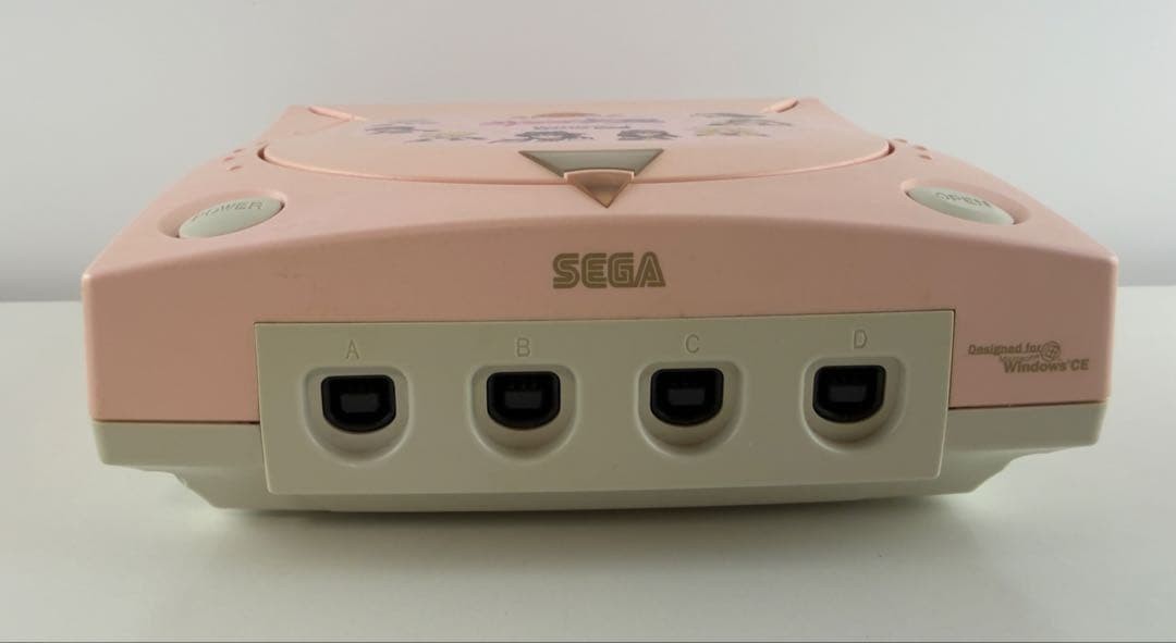 SEGA Dreamcast Sakura Wars Limited Edition Pink Console Controller Tested Japan