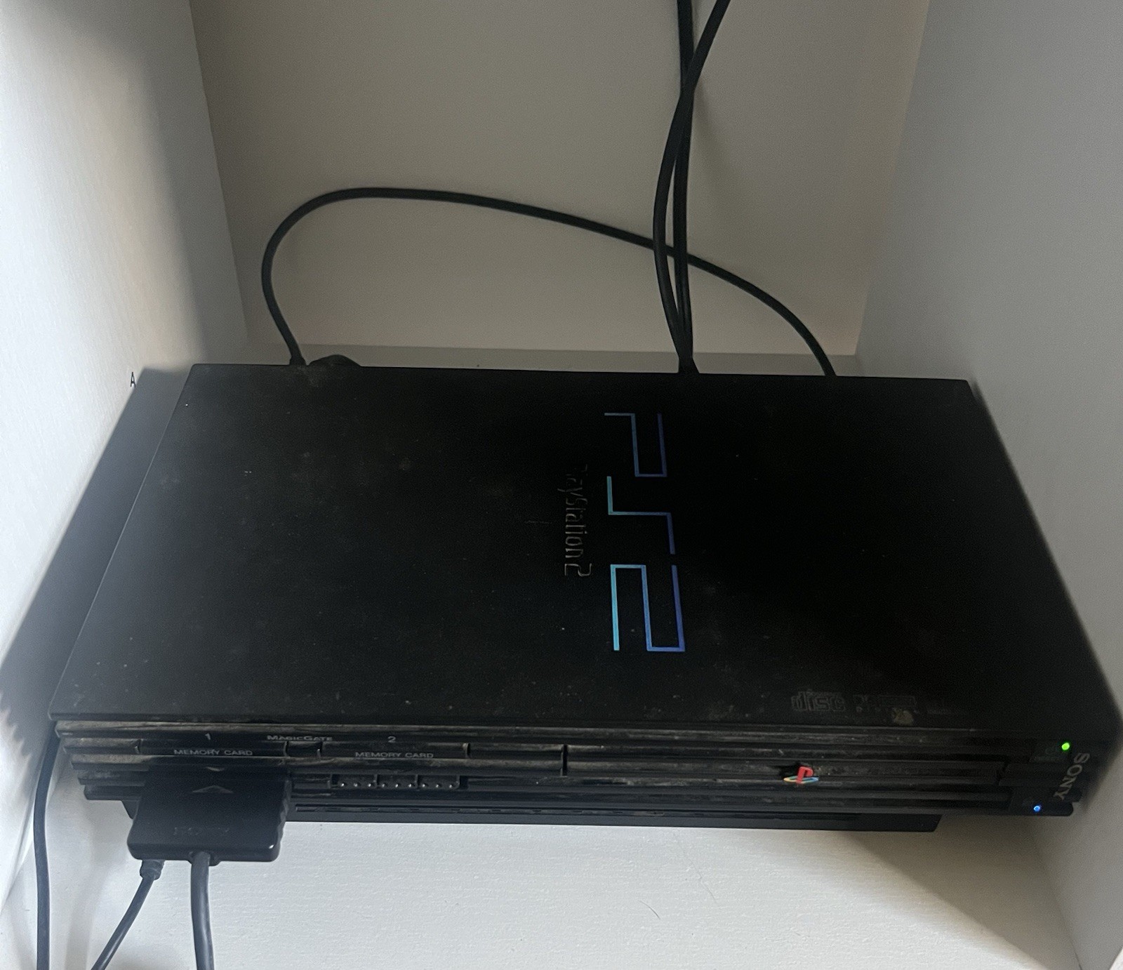 PlayStation 2 PS2 – Sony- Black Console w/ Controller & Cables