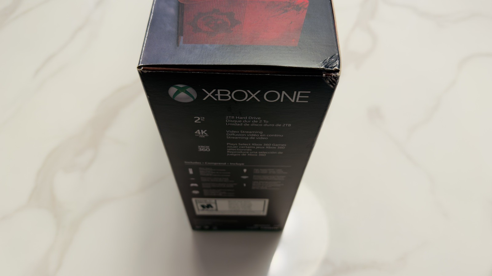 Microsoft Xbox One S Gears of War 4 Limited Edition 2 TB Crimson Red Console