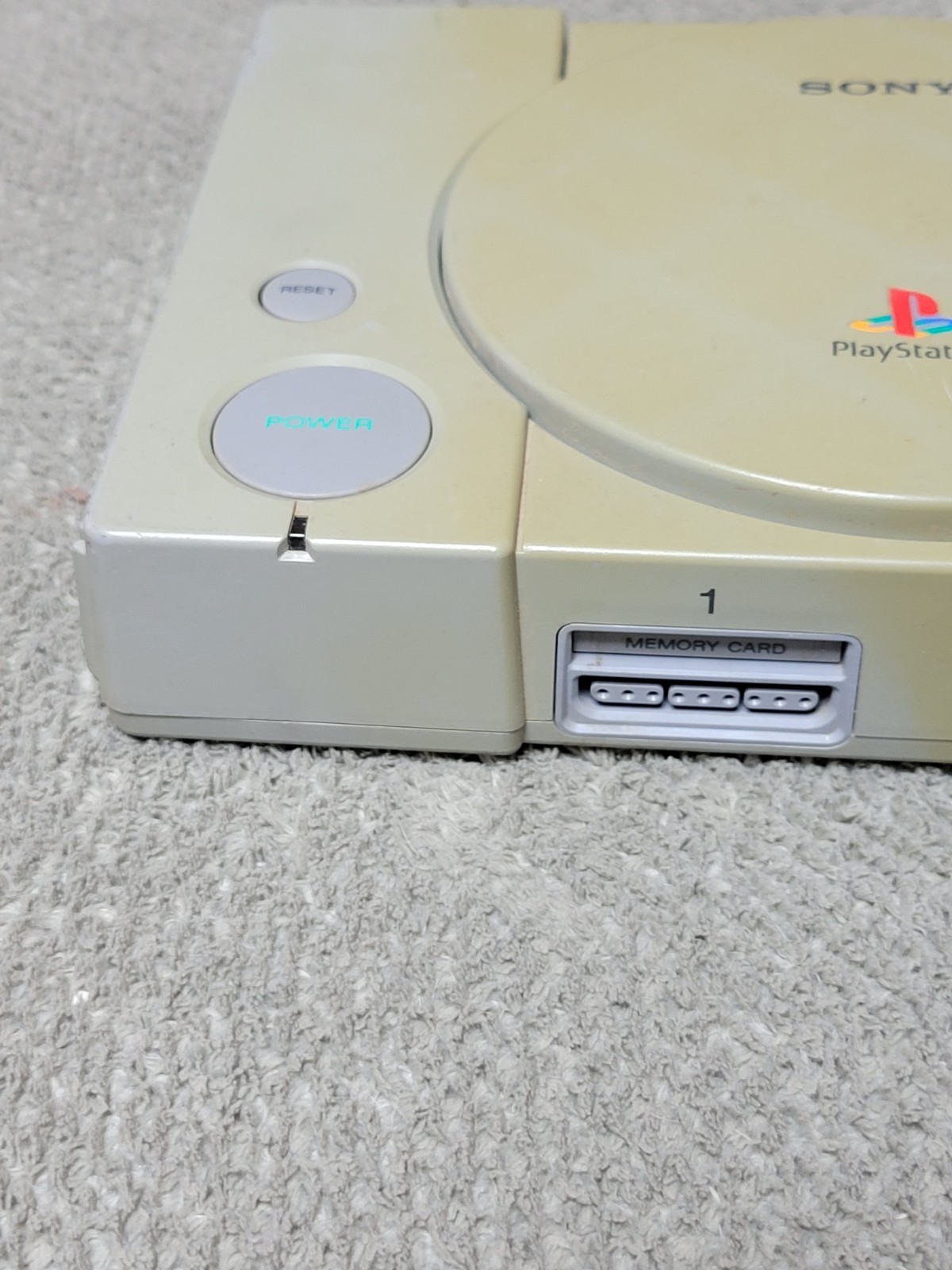 Sony PlayStation 1 PS1 Console Gaming System SCPH-9001 WORKS – READ