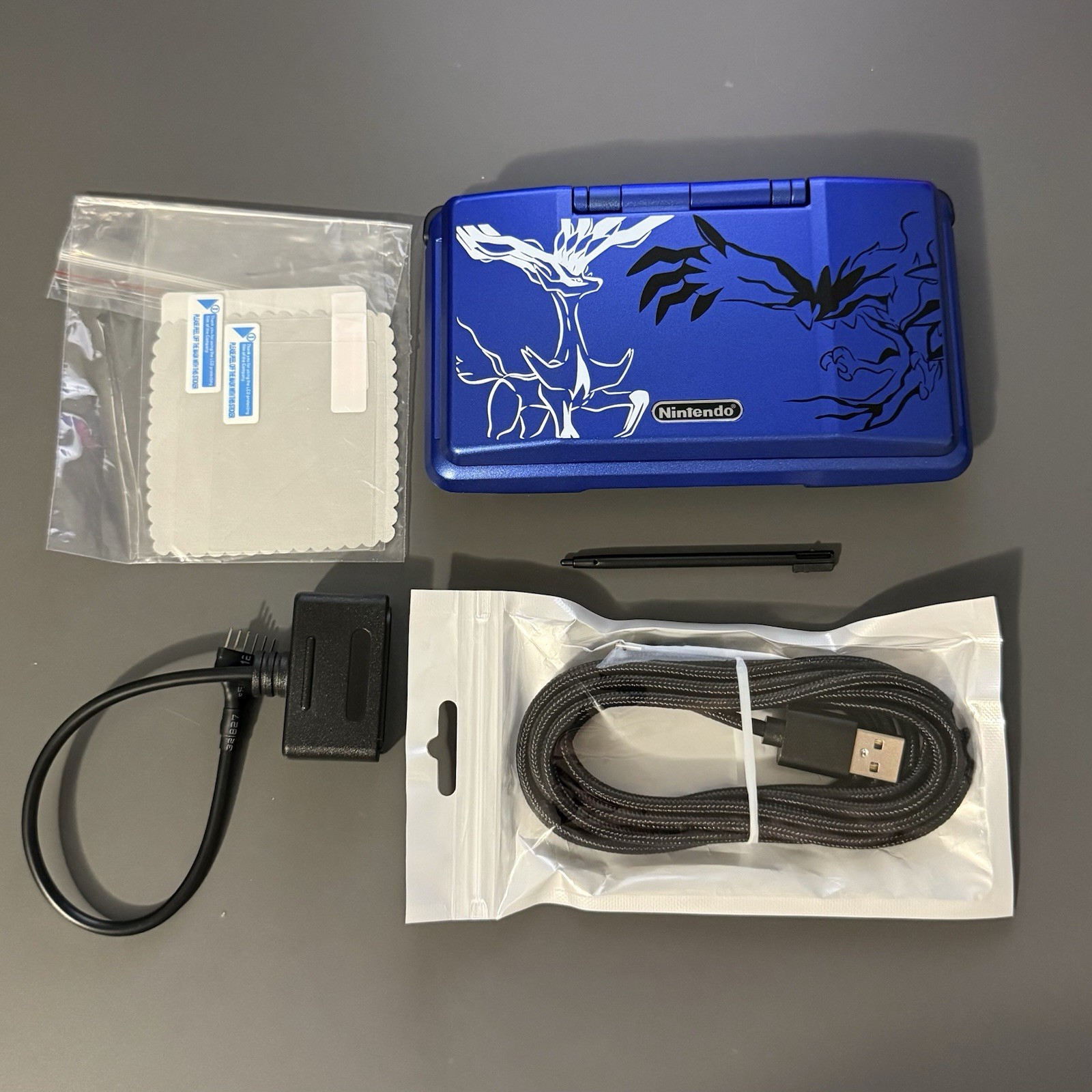 Custom DS Loopy Capture Card USB C/ Controller Board Yveltal/Xerneas Blue