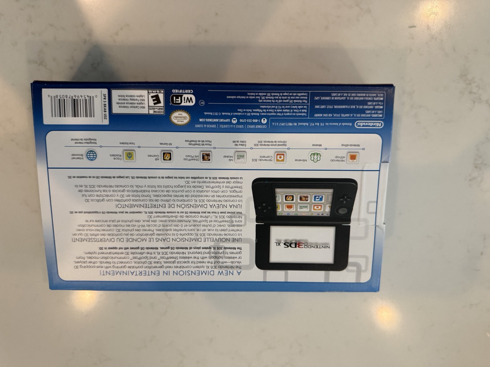 Nintendo 3DS XL Handheld System – Blue/Black