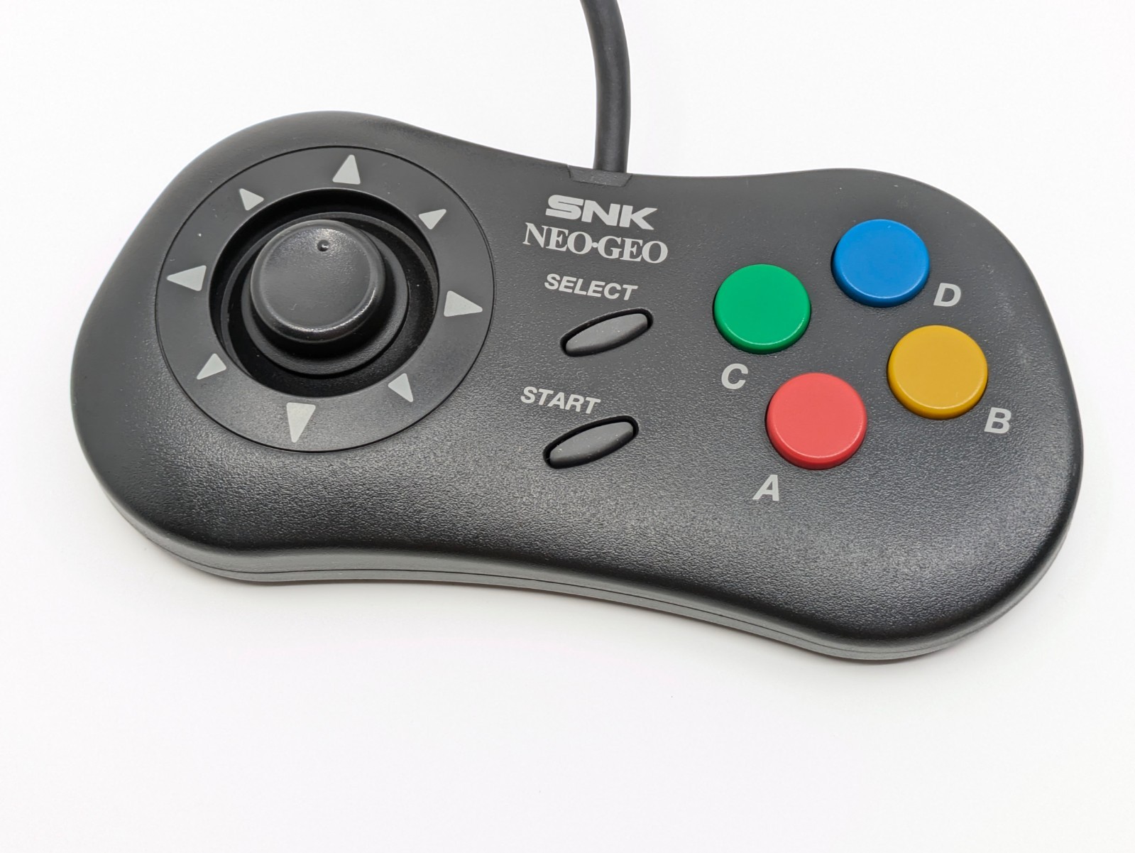 Neo Geo CD CD-T01 Console SNK w/ 2 Controller AC Adapter Tested Japan