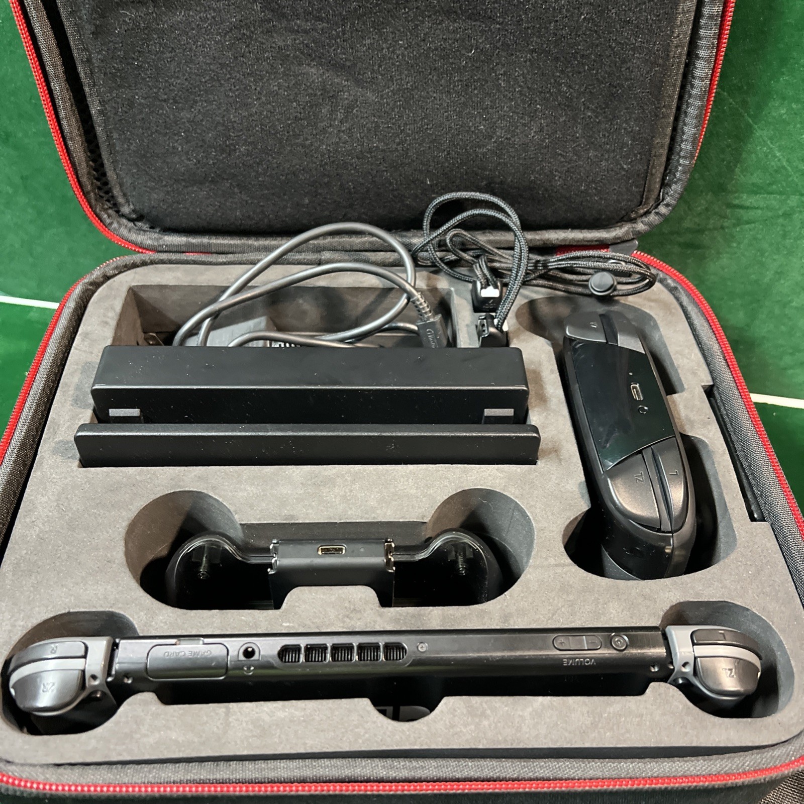 Nintendo Switch HAC-001 32GB Console with Gray Joy‑Con Case Controller 128GB