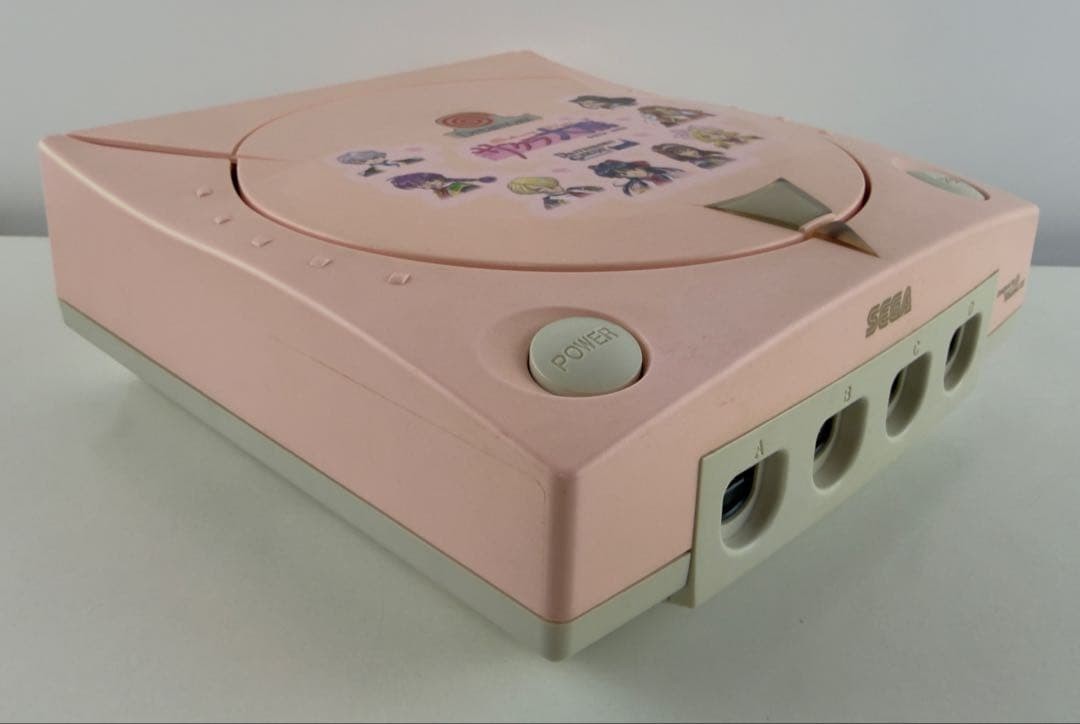 SEGA Dreamcast Sakura Wars Limited Edition Pink Console Controller Tested Japan