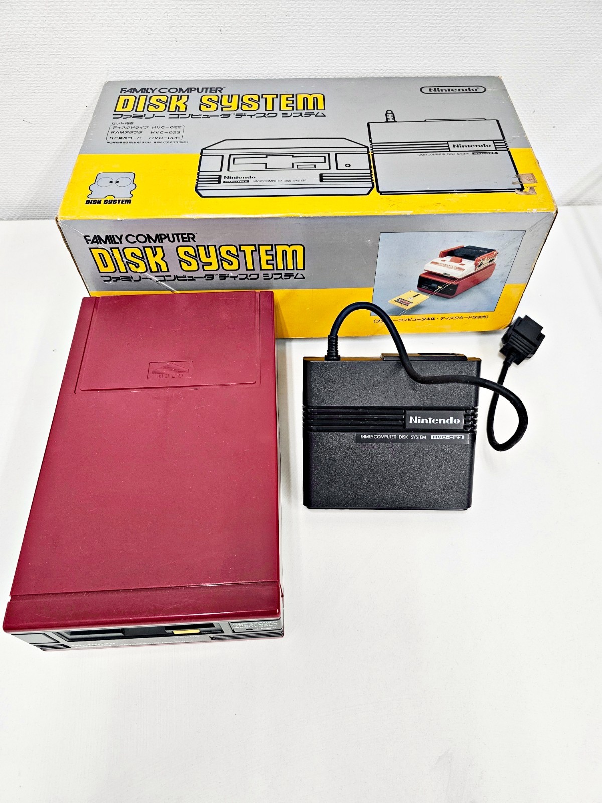 Nintendo Famicom Disk System 896 New Belt Working 1 week to US