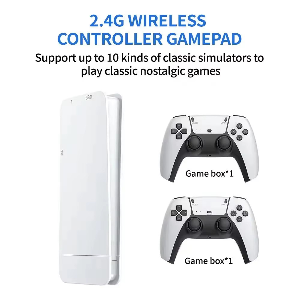 M15 Retro Game Console 64GB 20000+ Games 4K Handheld Video Game Stick